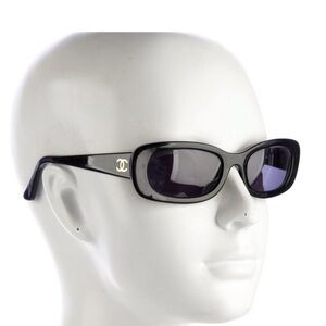 Chanel Black Eyewear Sunglasses